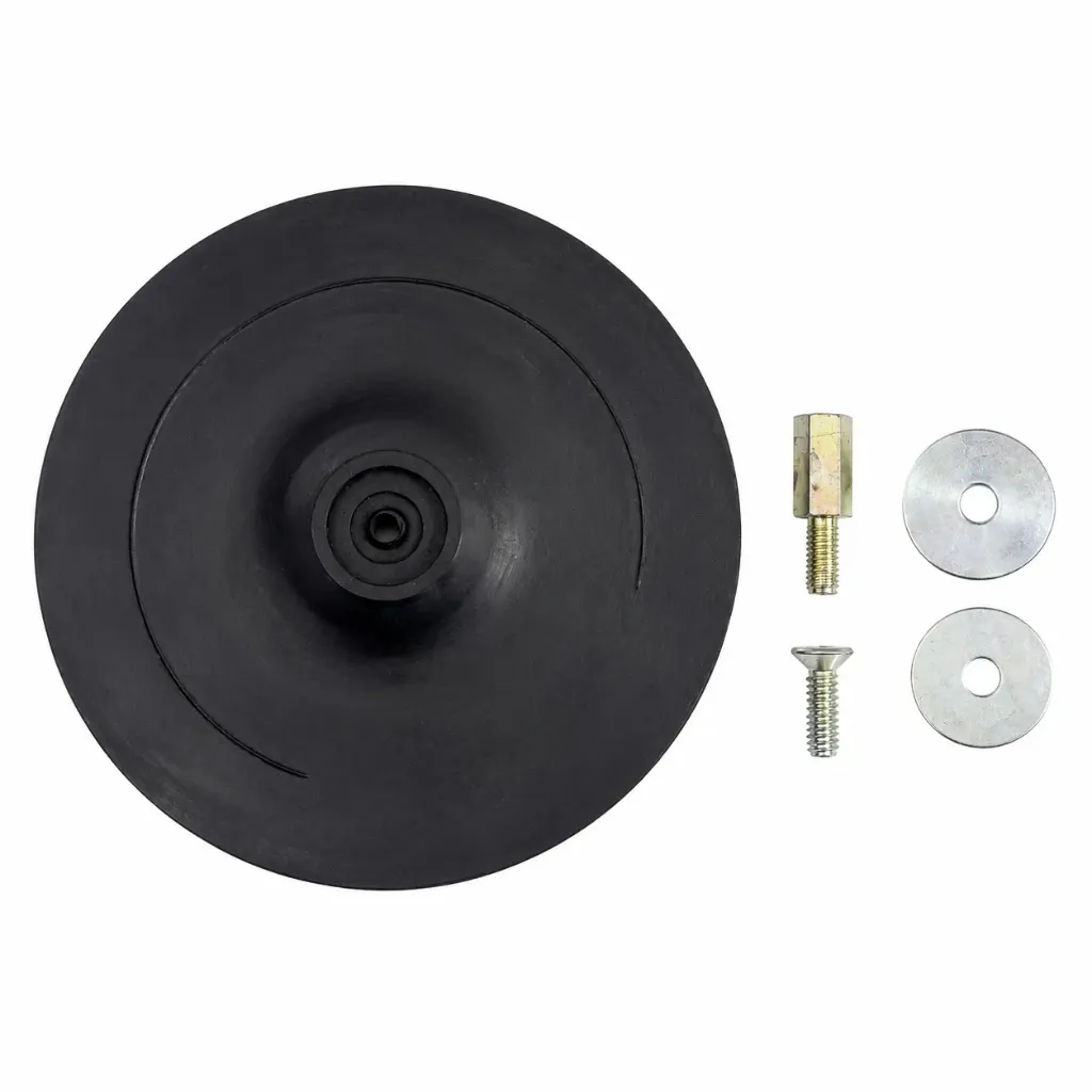Fuji Rubber Disc & Arbor 101-6"