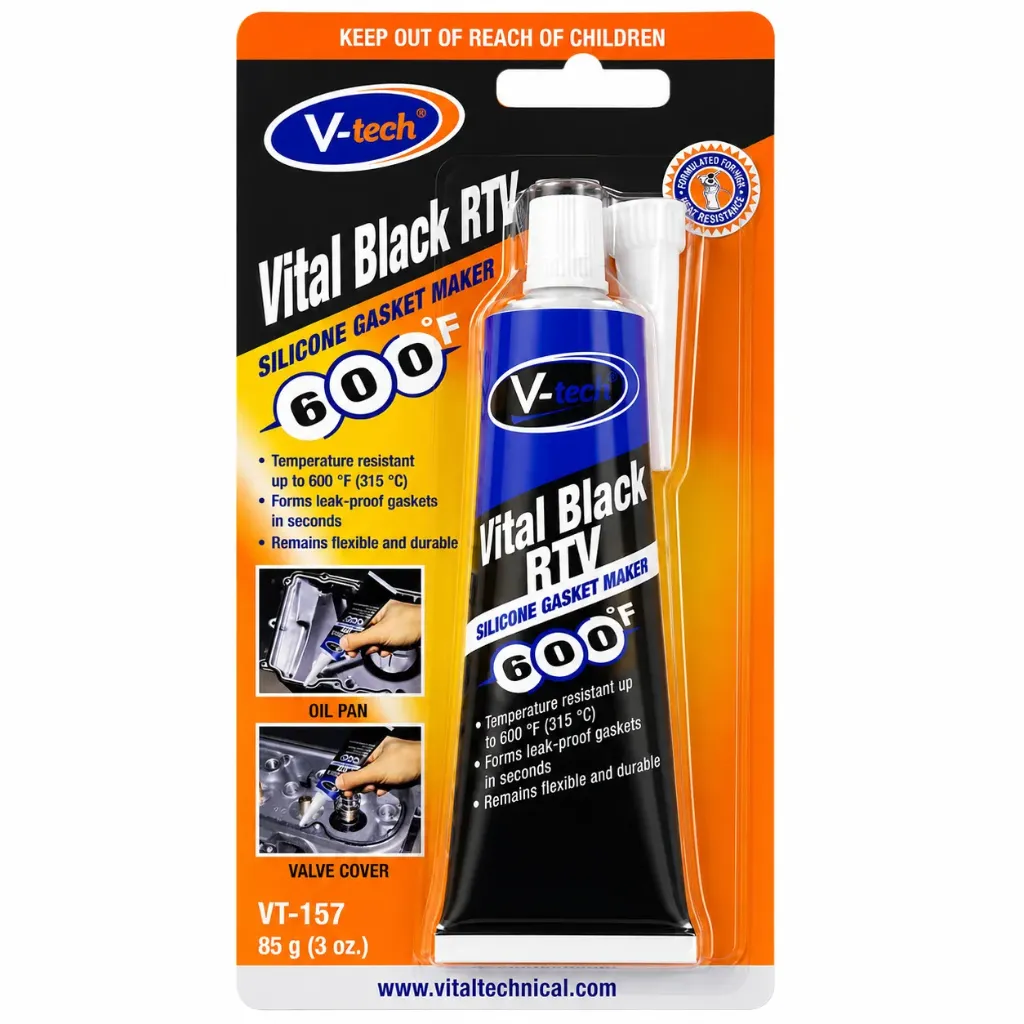 V-tech Vital Black RTV 85g VT-157