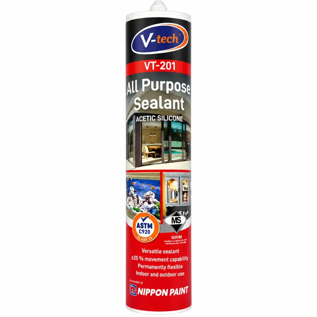 V-tech Sealant All Purpose 260ml VT-201 Grey