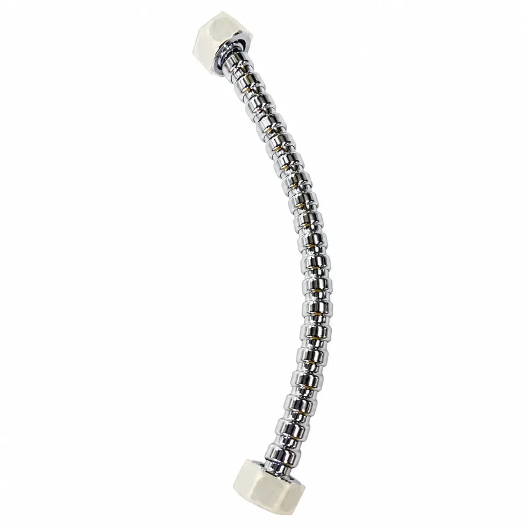 Showy Brass Elegant F/Hose 2765-12 Ring-Link 30cm CP