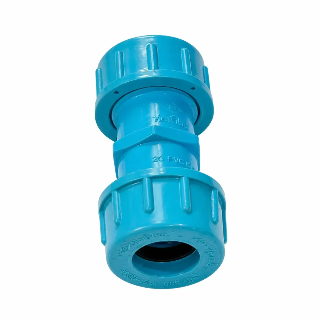 Pvc Compression Coupling C-13.5 3/4"