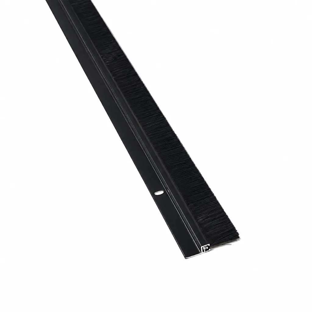 Door Seal Brush Black 100cm Robustline