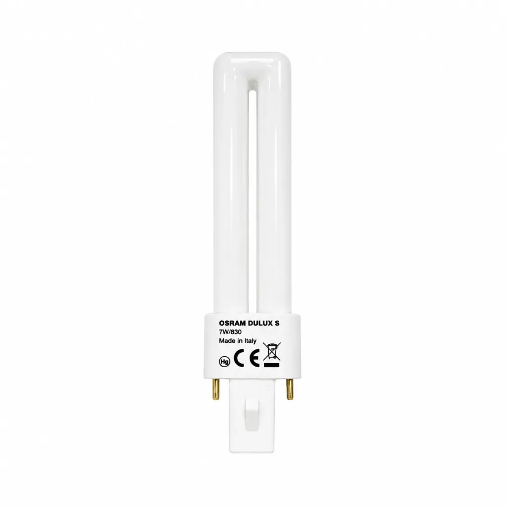 Osram Pl Lamp 2Pin Warm White 7W/830