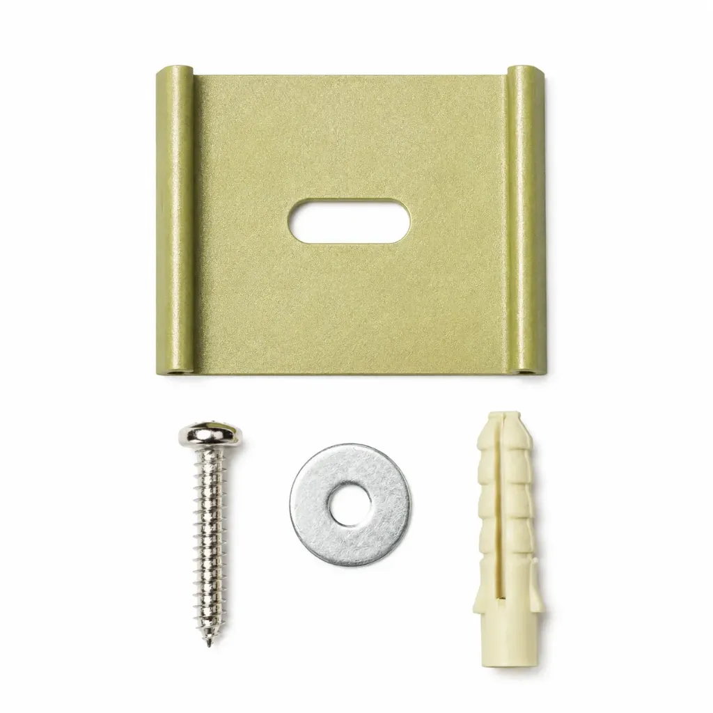 Steel Screw W/ Border Clip For Skirting Board 1" Bkt