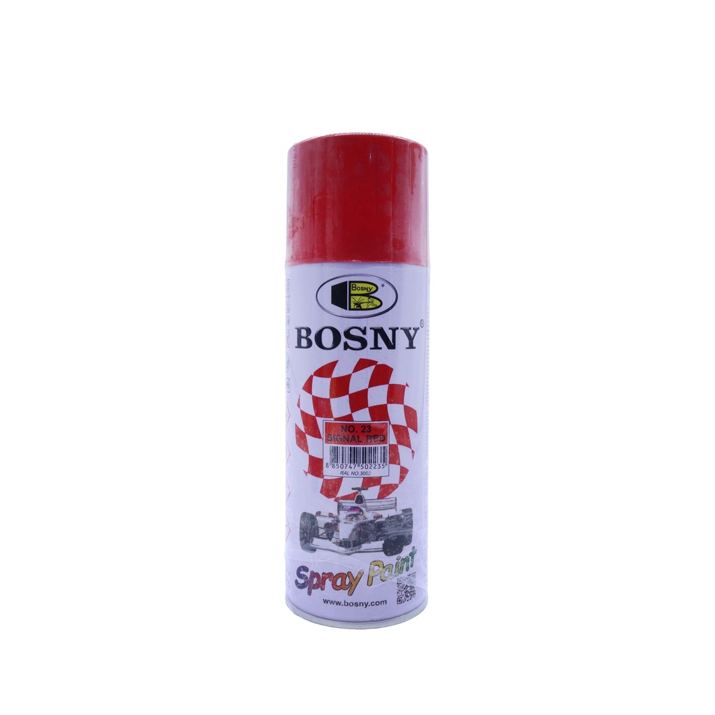 [13908] Spray Paint Bosny Acrylic No. 23 Signal Red
