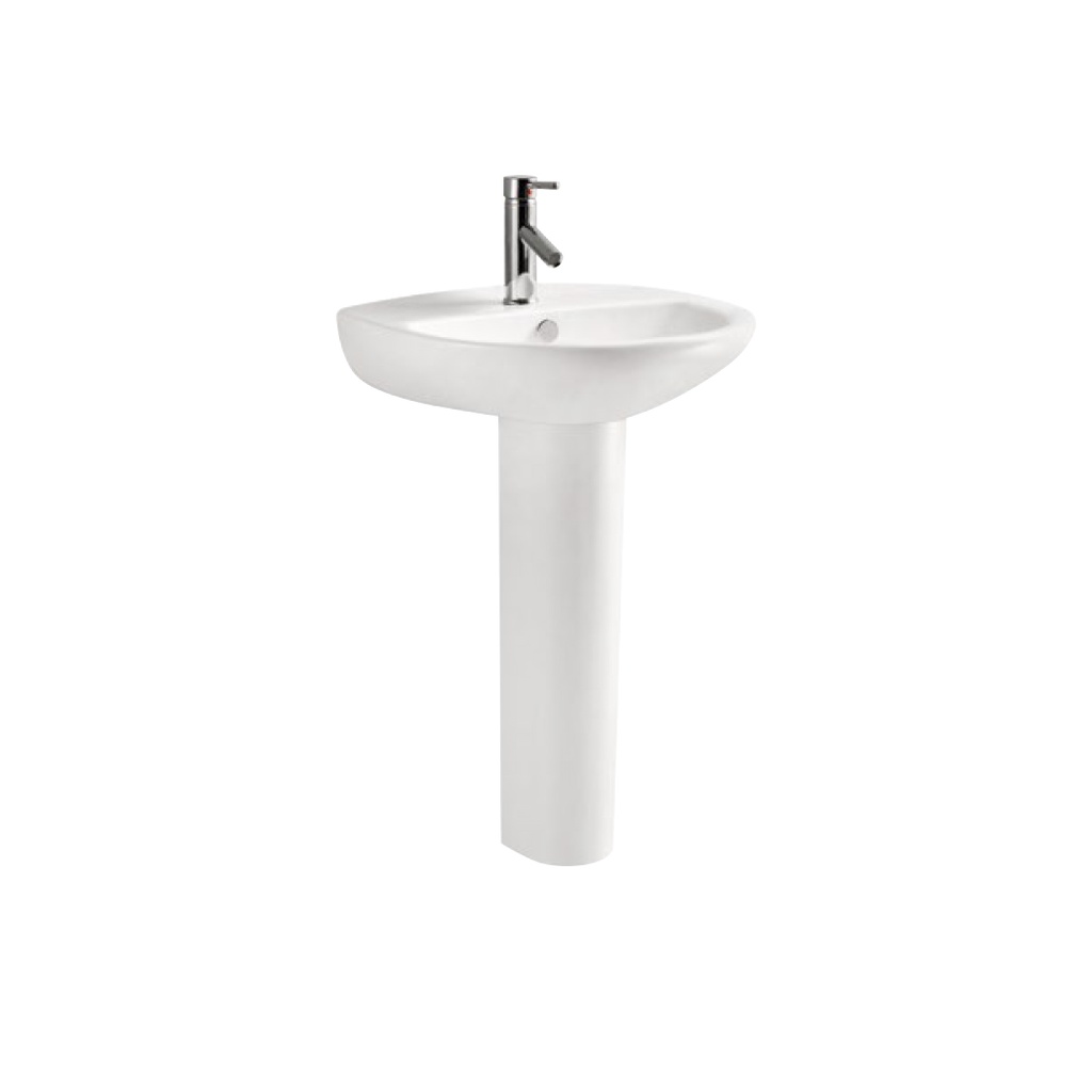 Wash Basin with Pedestal 560x470x820mm NC001