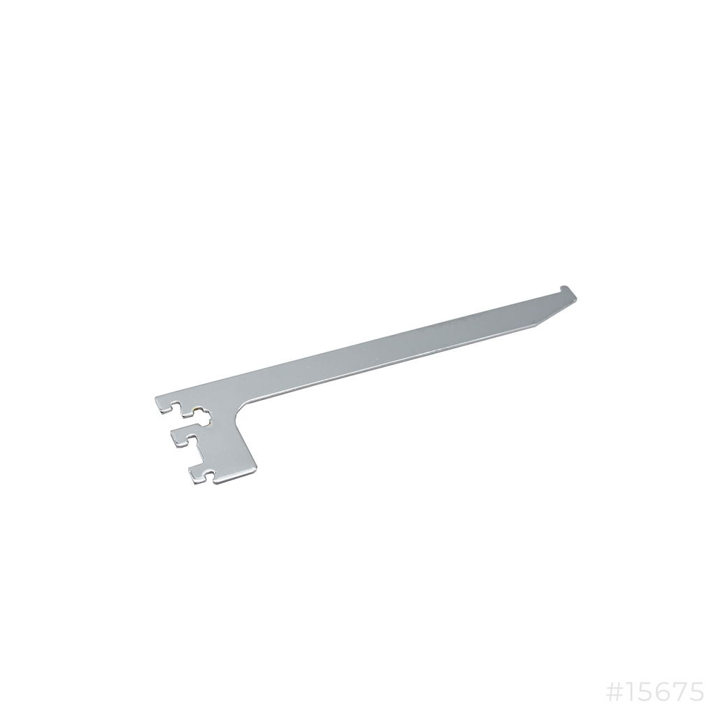Single Channel Glass Bracket 10" CP M110-250