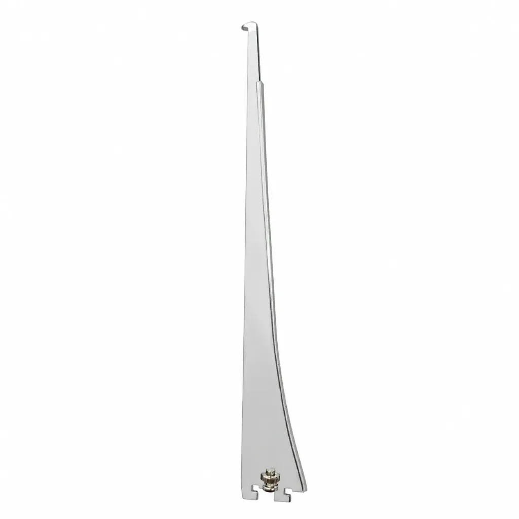 Single Channel Glass Bracket 15" CP M10 360