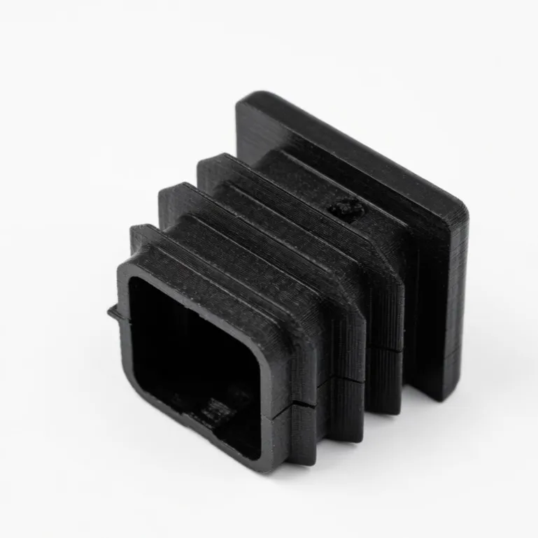 [15898] Pvc Square Furniture Cap 19mm Inside
