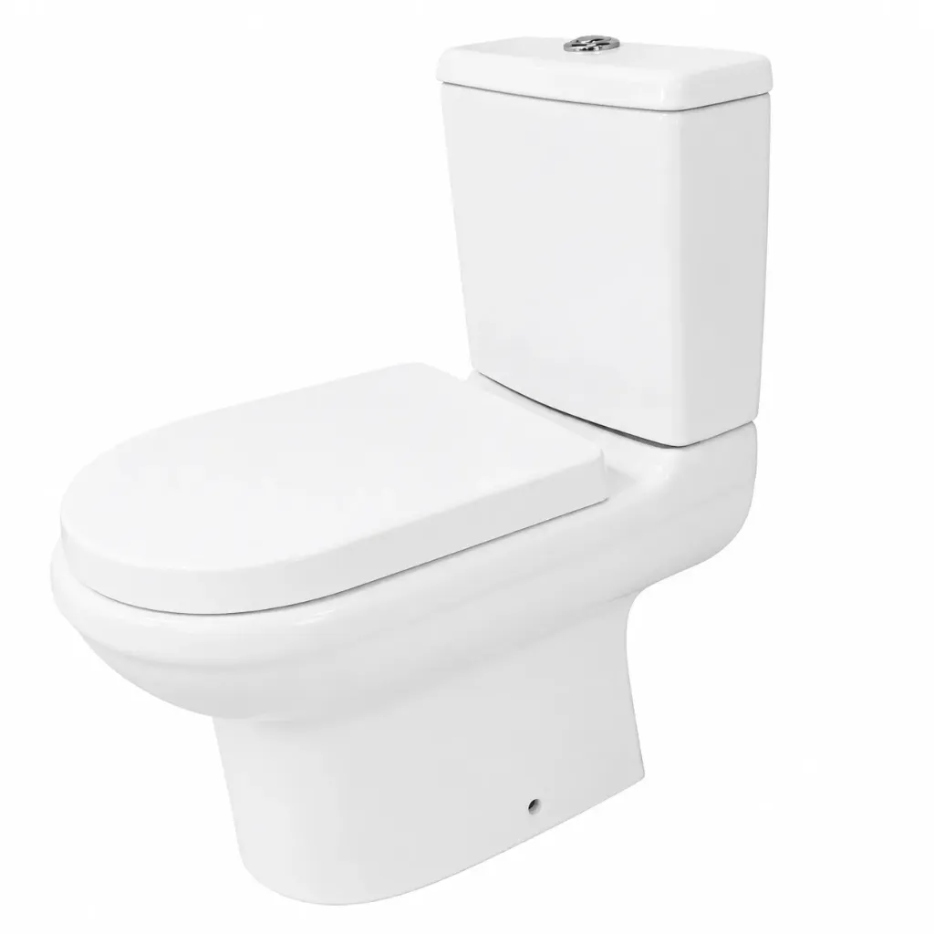 [16143] Water Closet with Tank S-Trap-250mm Sitong 615x360x750mm LA003/LB003(2Pcs Set)
