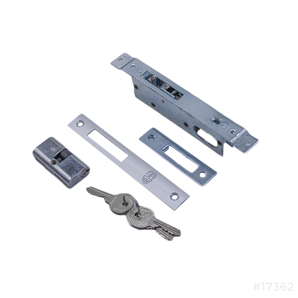 Sliding Door Lock with Cylinder 41055 Mico