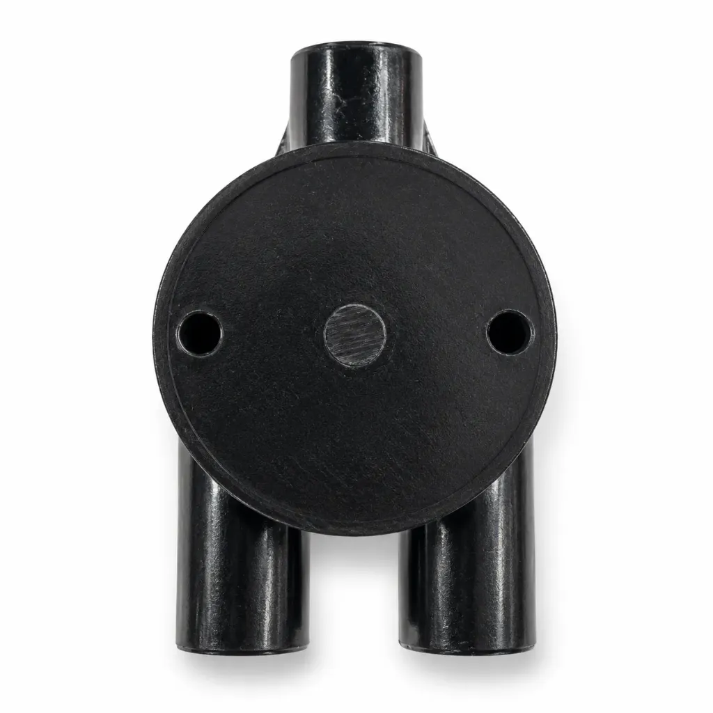 [17718] Conduit Junction Box 20mm Y-Type Precision with Lid and Screw