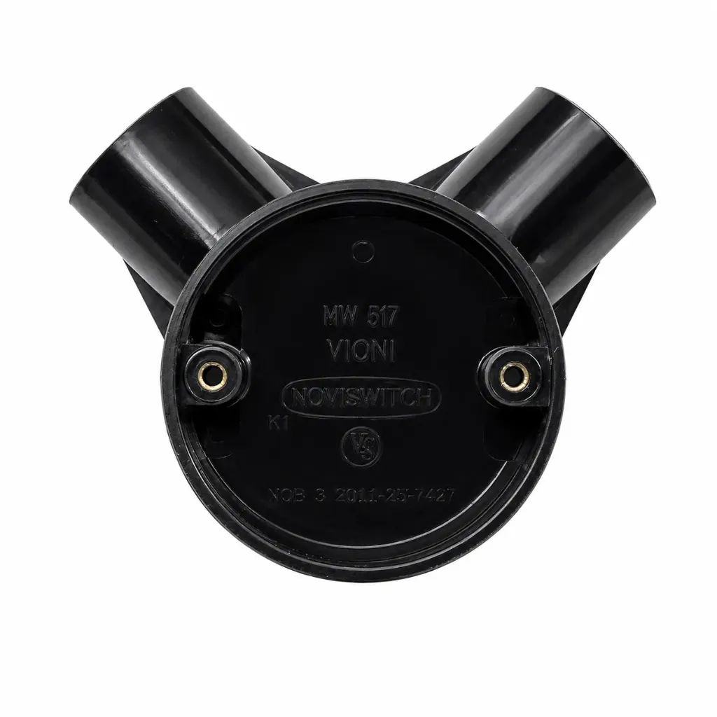 [17719] Conduit Junction Box 2-way 25mm Precision Angle with Lid
