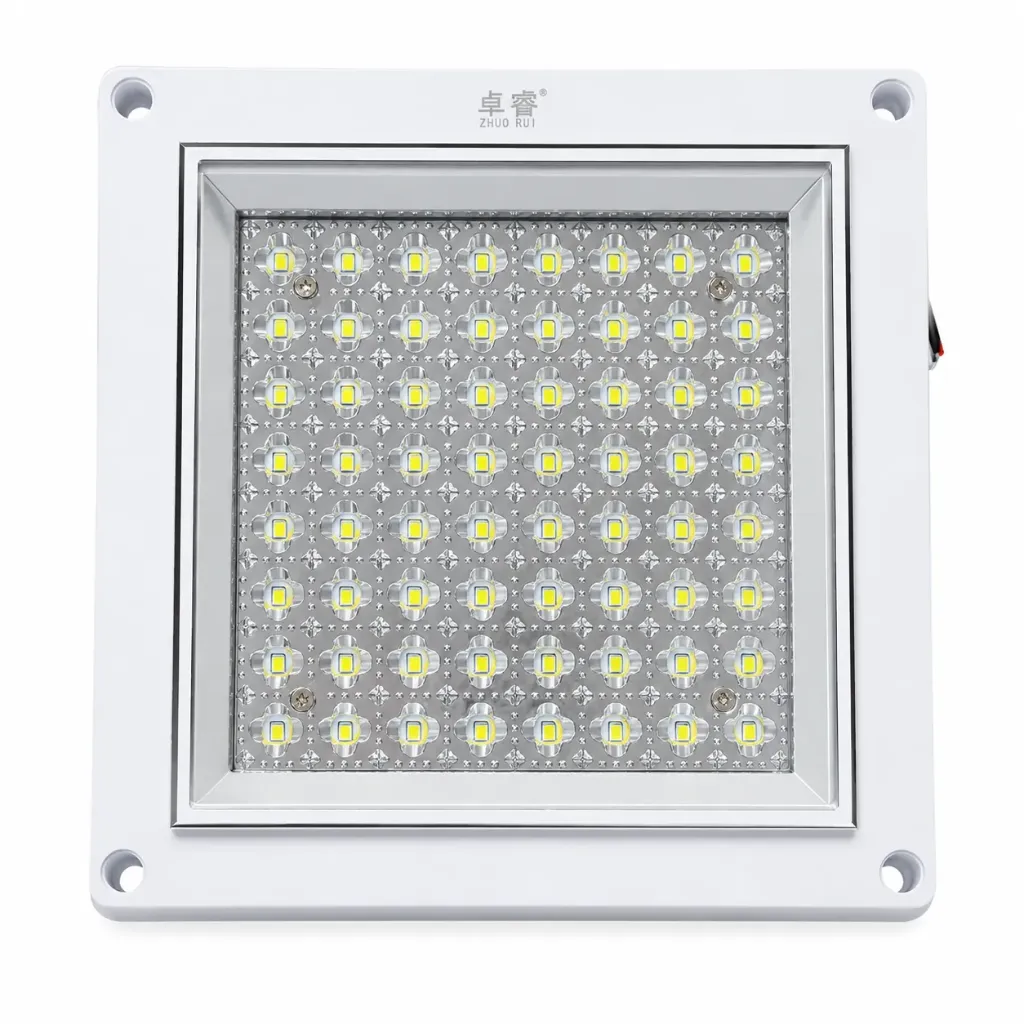 Led Panel Light Zhuo Rui Zmx-918 M6W 64Leds Warm White