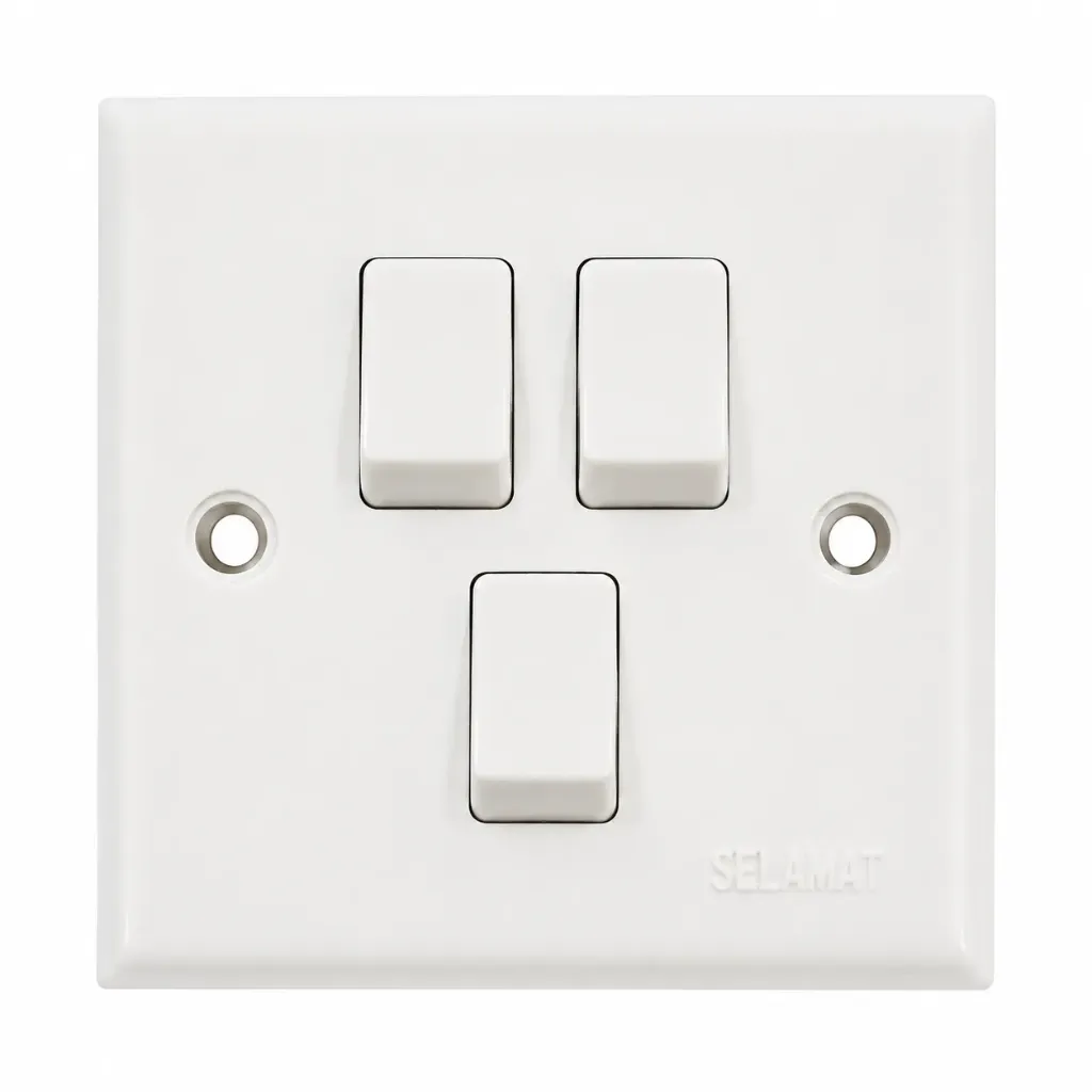 Switch 10A 3G 1W MS 103L 2W Selamat