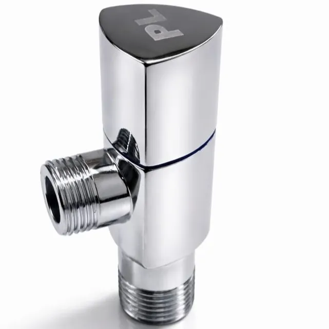 [18825] Stop Valve 2-Way CP Triangle Head 999 Polar
