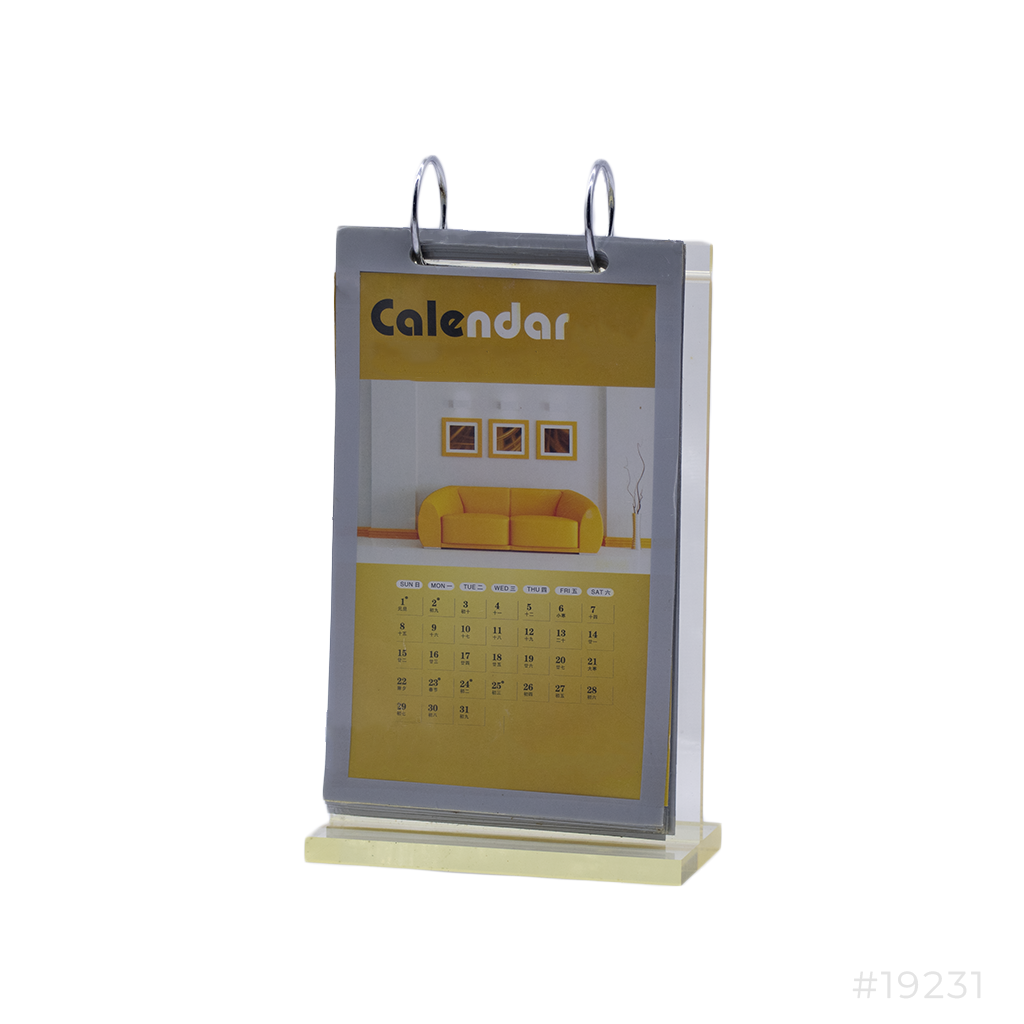Table Multi Page Flip Display T-0620 178x114mm