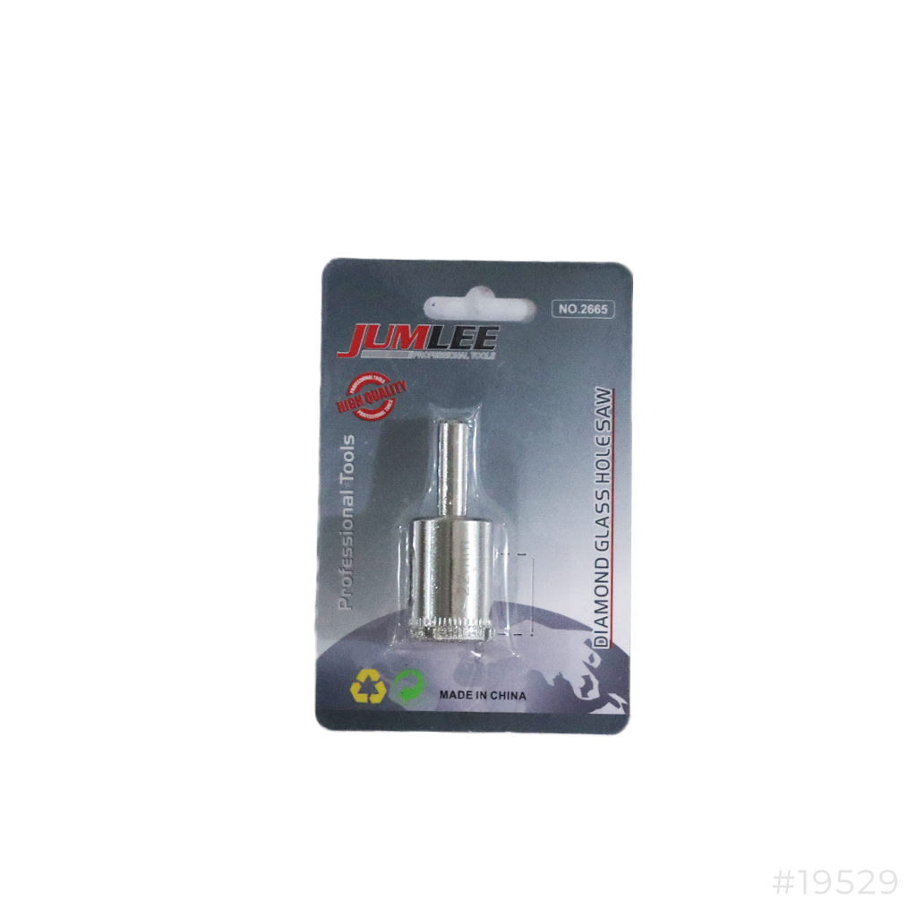 [19529] Diamond Glass Hole Saw 22mm 2665 Jumlee