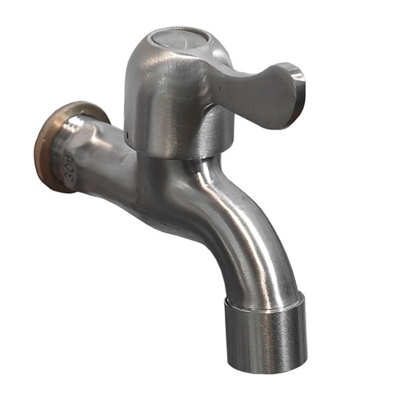 [19947] Water Tap SS W/O Nozzle 304SS