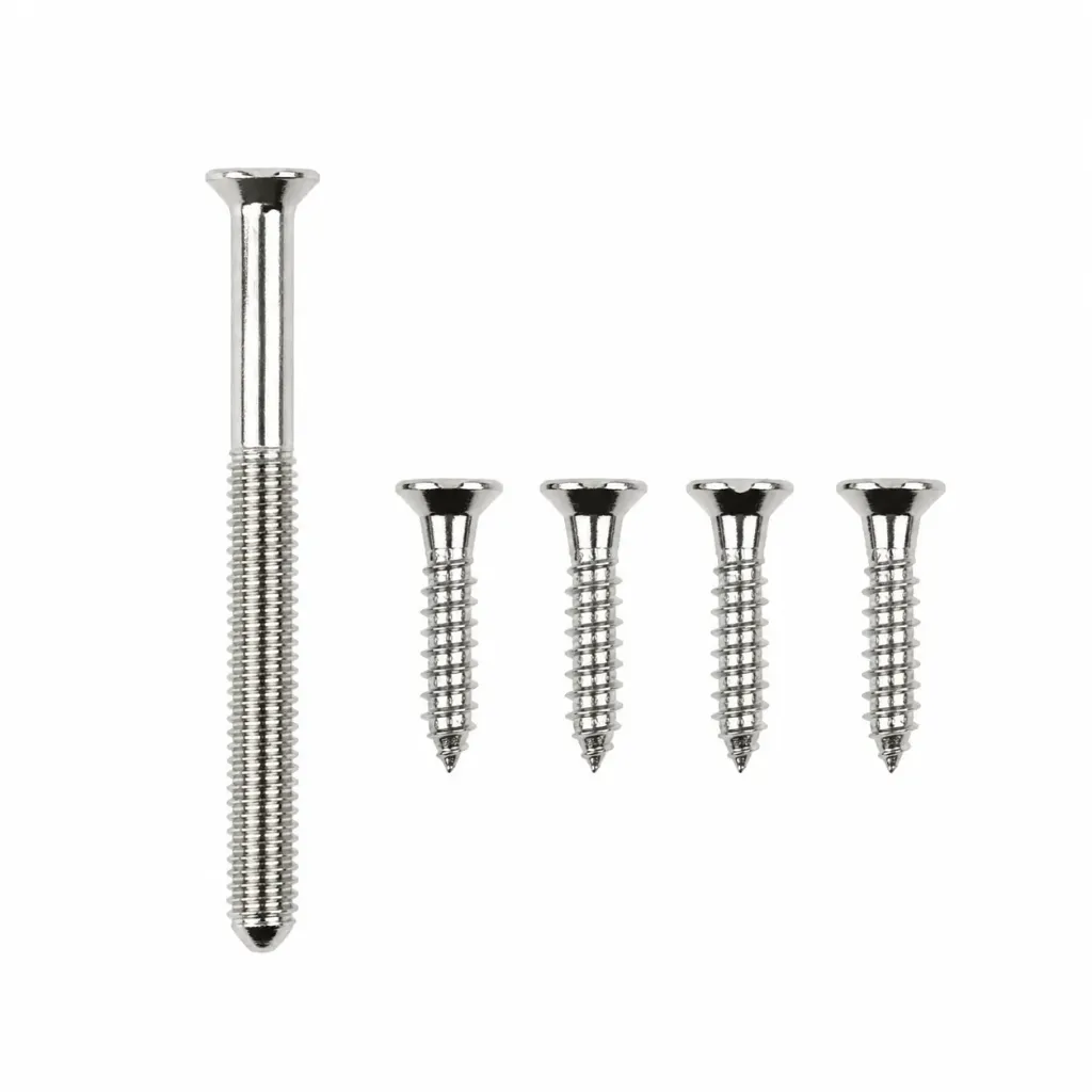 Lock Cylinder Screw 5-Pieces Set 55mm