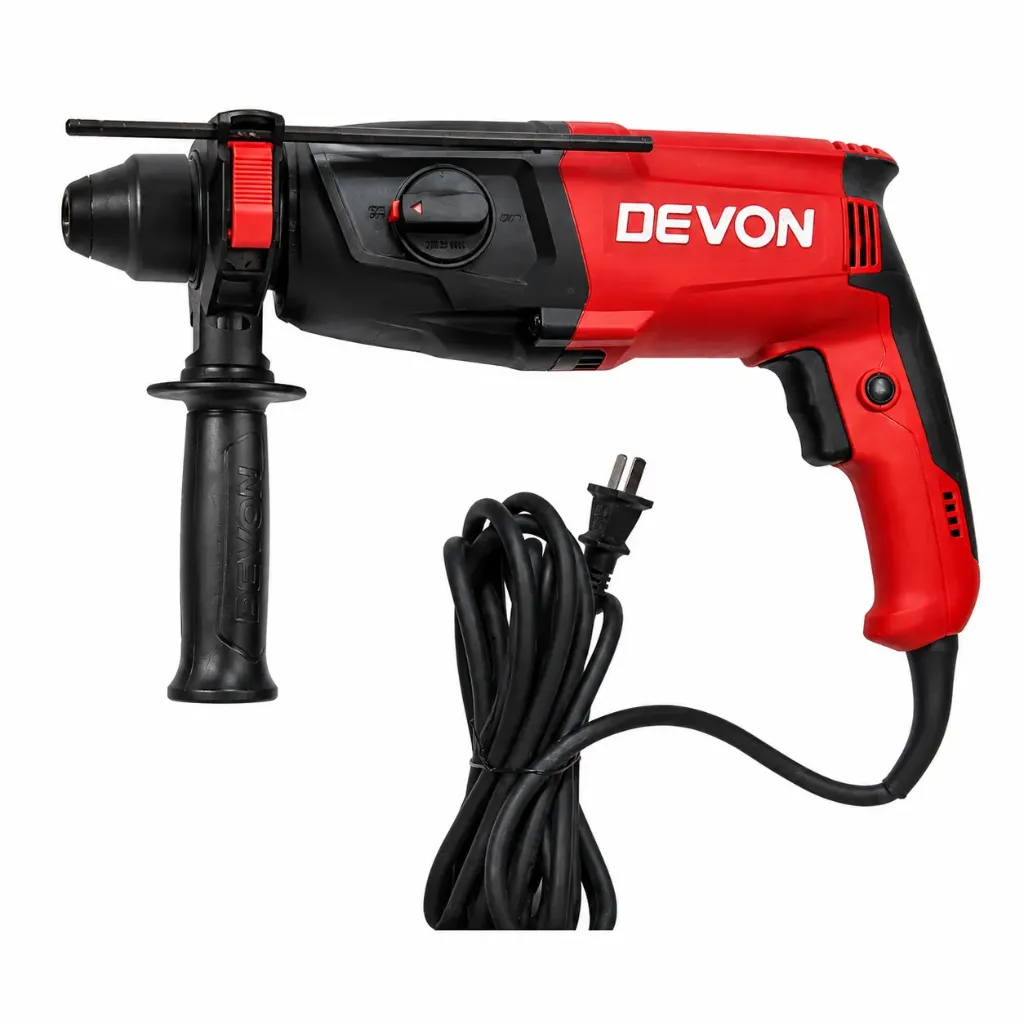 Rotary Hammer Drill 26mm 800W 1107- 26E Devon