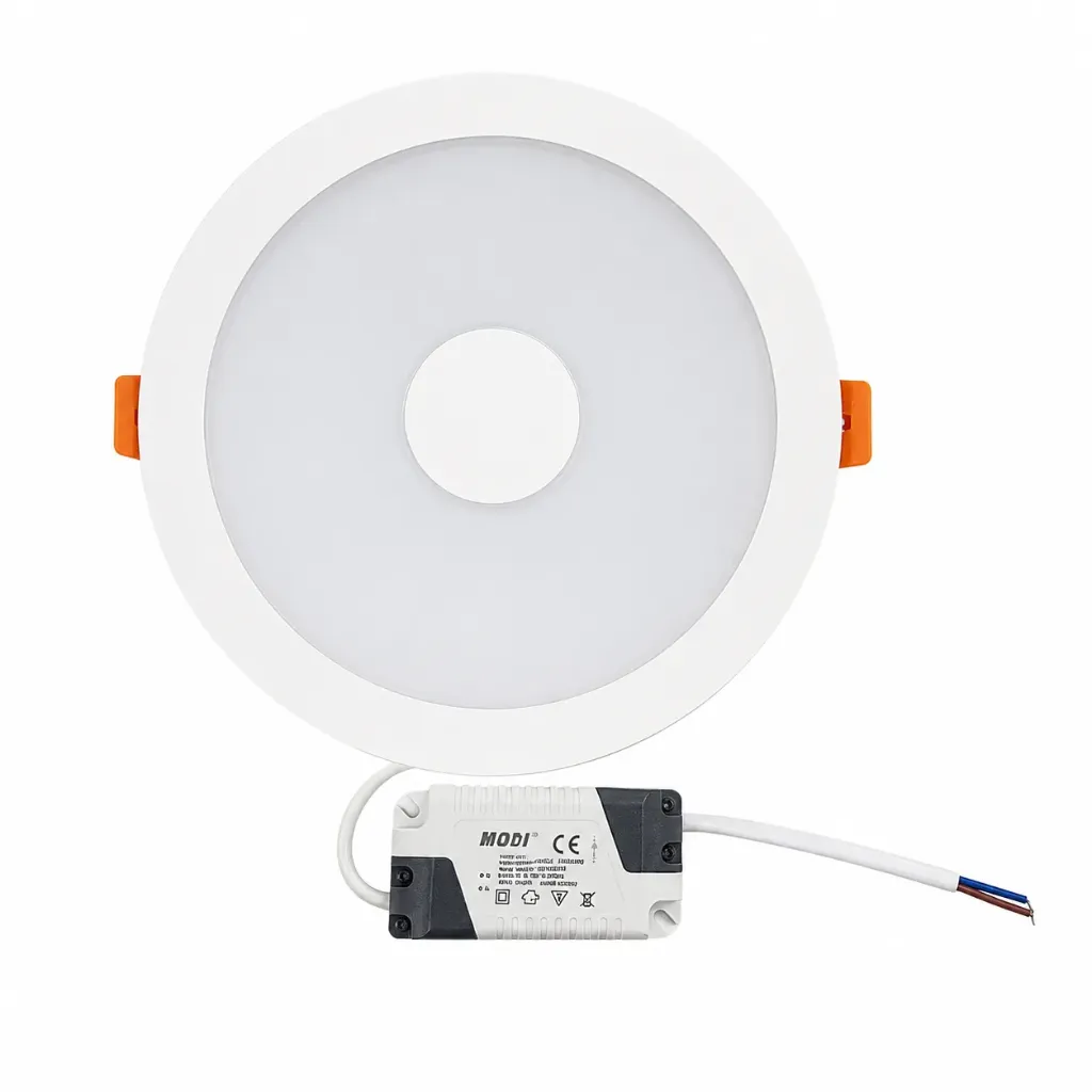 Led Panel Ceiling Light 8" MD-PLQ2030R-30w Warm White Modi