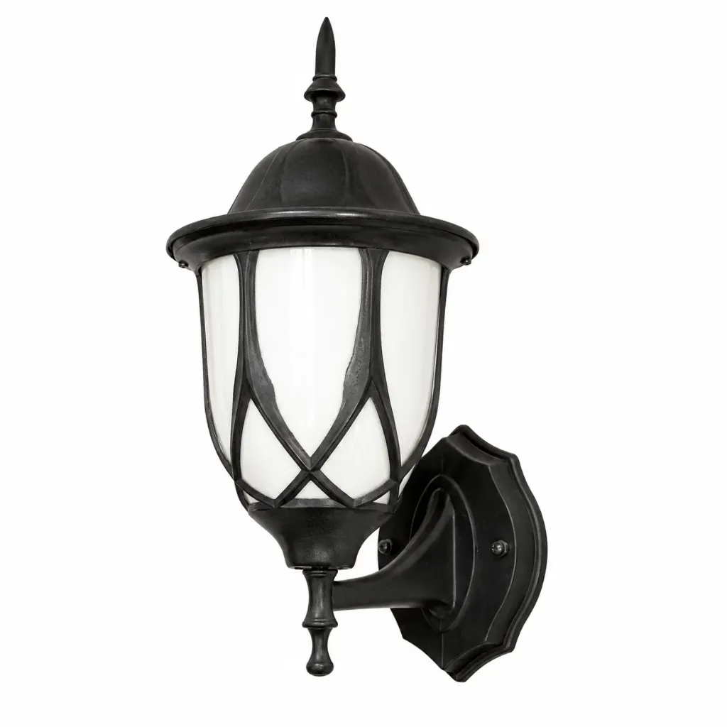 Outdoor Wall Street Light E27 White&Black A27
