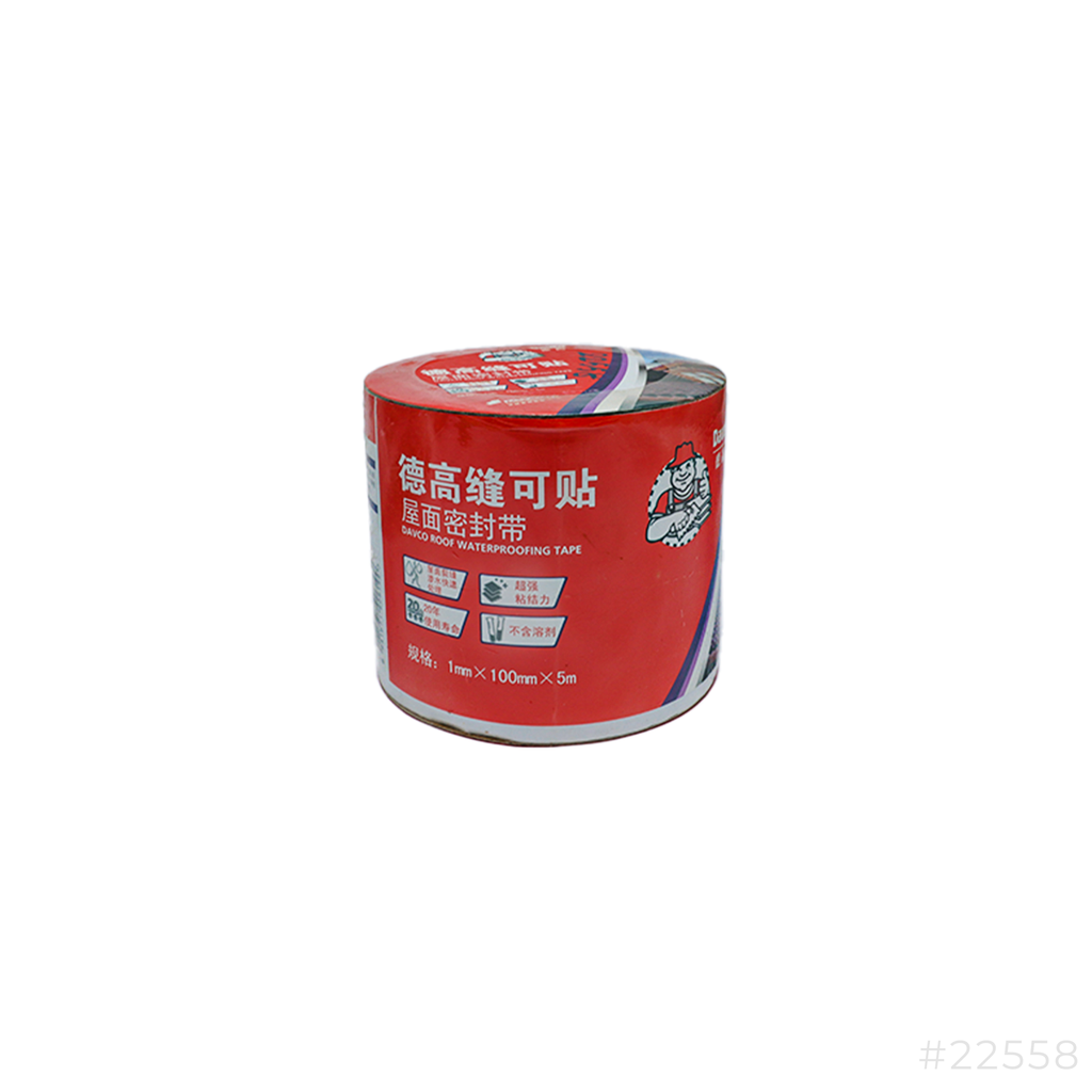 Water Proofing Tape 1mmx100mmx5m 101026 Davco