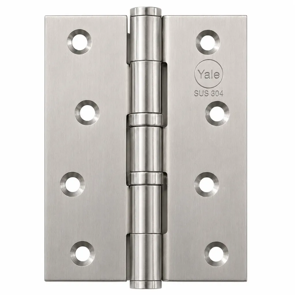 Door Hinge SS 304 BB Ring SL4320BBP 4"x3"x2.0mm 3Pcs Yale