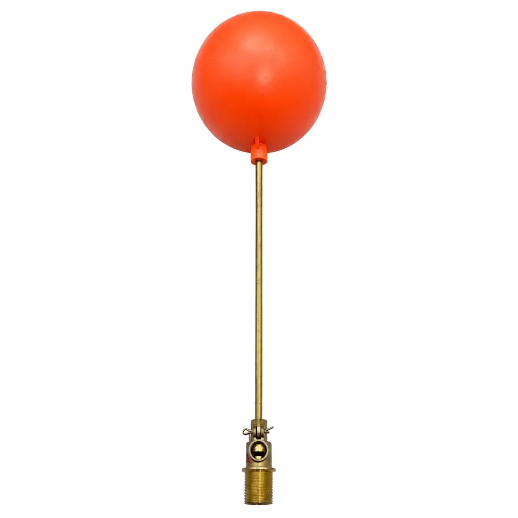 Brass Float Valve 1.5" with Ball 10" Pegler