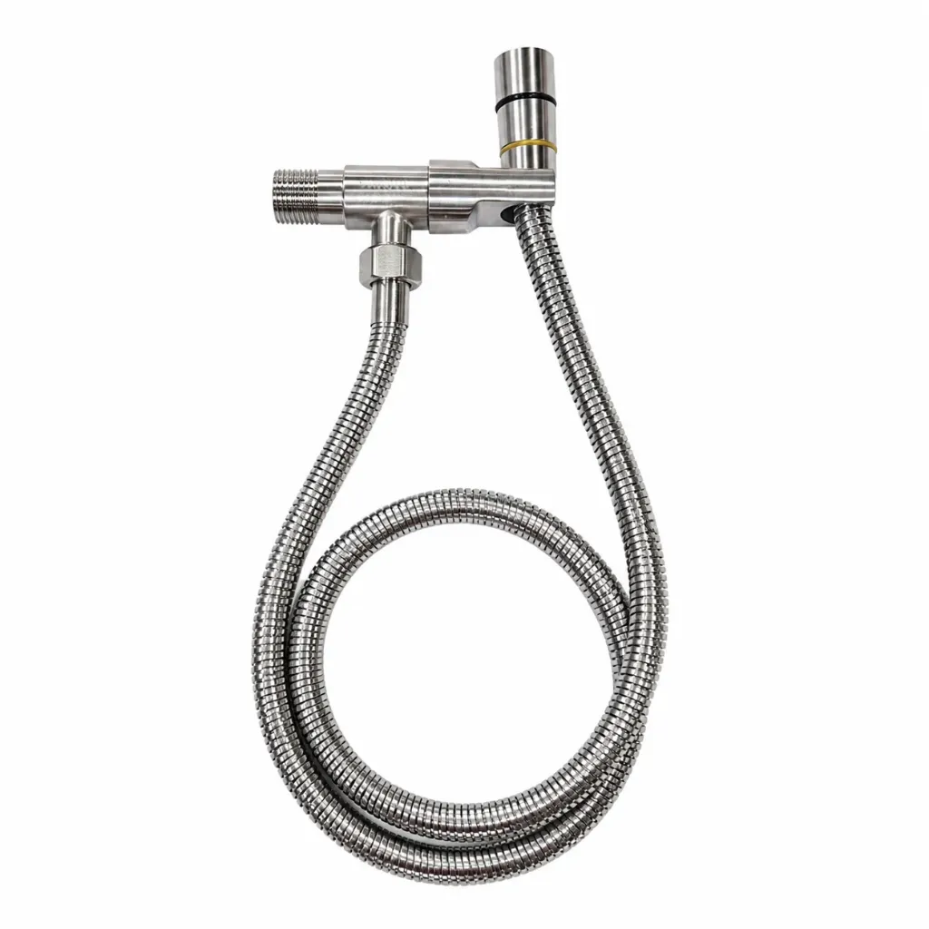 Hand Bidet Sprayer Set with 120cm Hose and Angle Valve SUS304 GJS