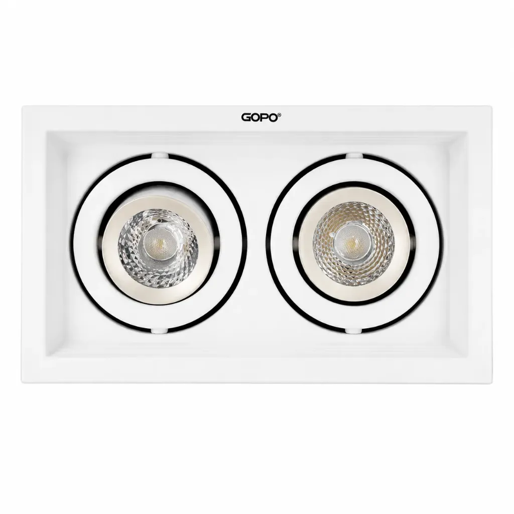 Led Spot Holder and Light 2X7W DDZJ-02A Gopo