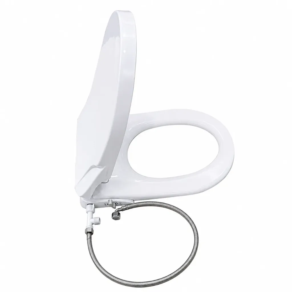 Toilet Seat Cover with Bidet Function 2490-575 D-Shape Showy