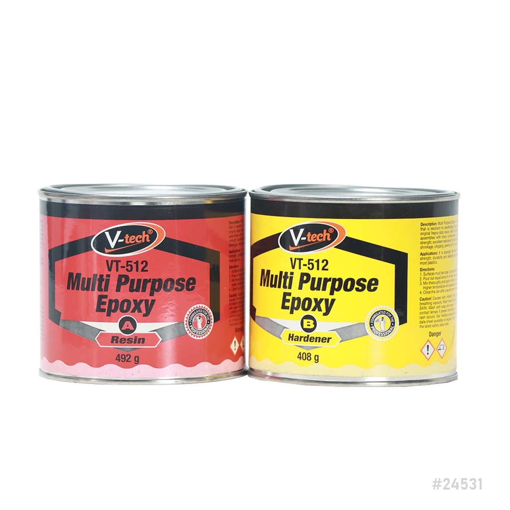 V-tech Multi-Purpose Epoxy Resin 492g and Hardner 480g VT-512 