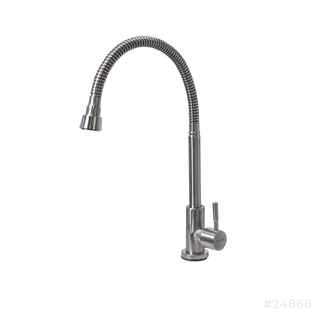 [24868] SS Flexible Sink Tap Sink Mount 4073