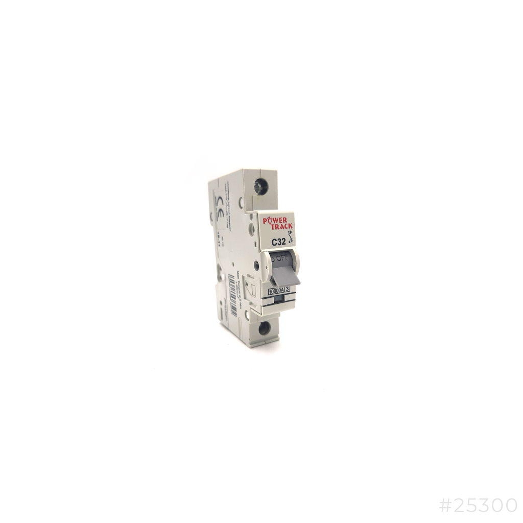 Circuit Breaker 32A Single Pole Power Track