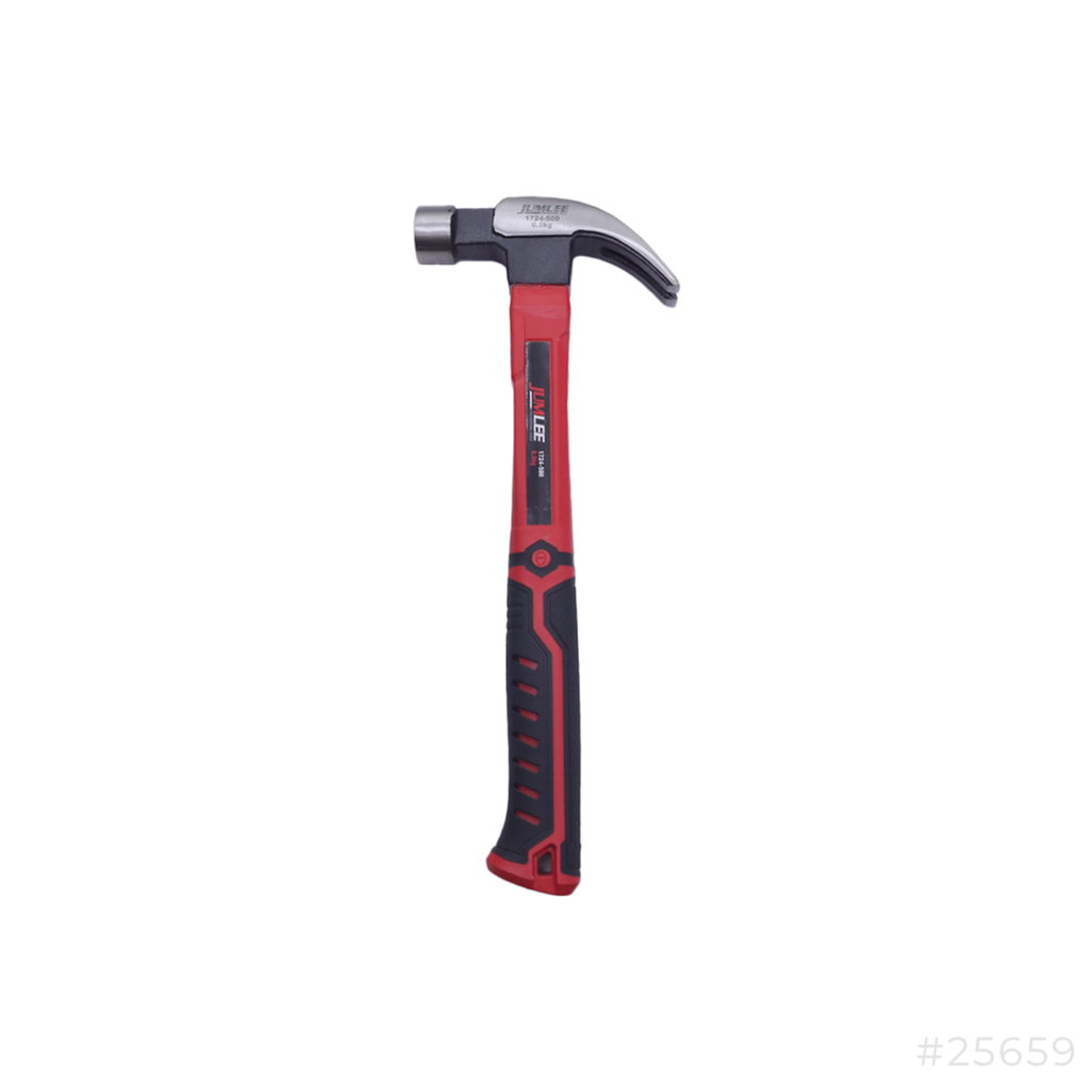 [25659] Claw Hammer 1724-500 Red/Black Jumlee
