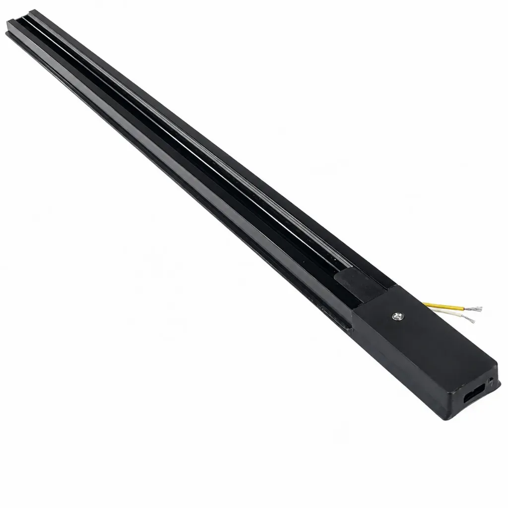 Aluminum Light Track Black 2m