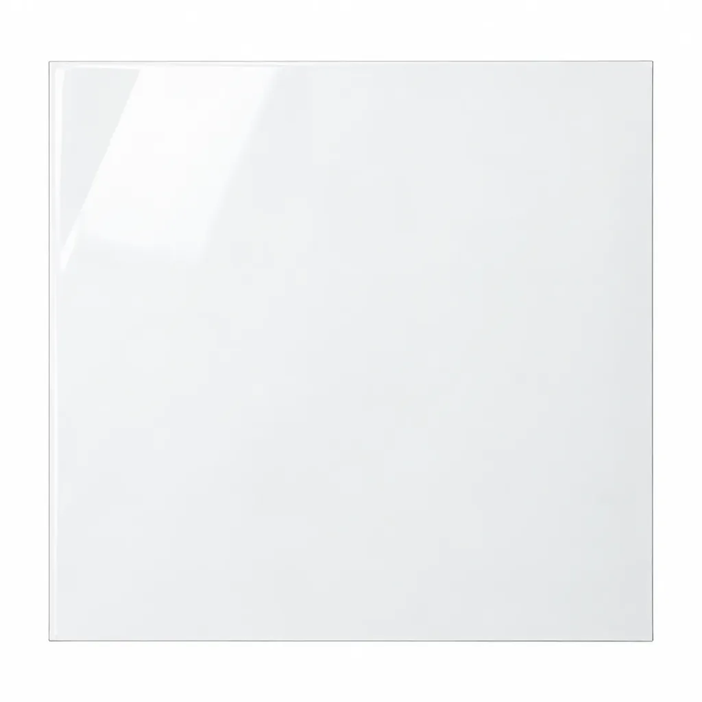 [26000] Floor Tile Glazed Vitrified 600x600mm Glossy White