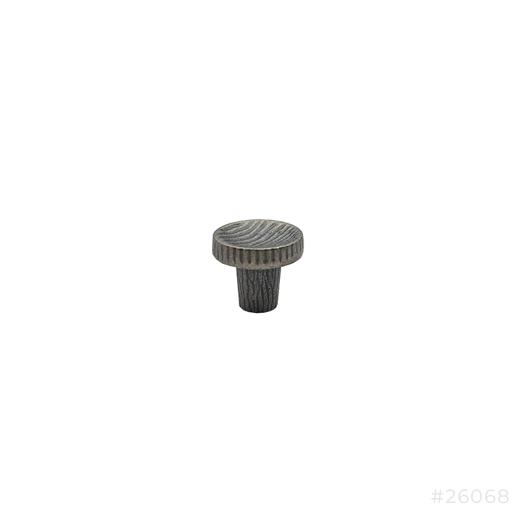 [26068] Cabinet Knob 2134 Round Silver