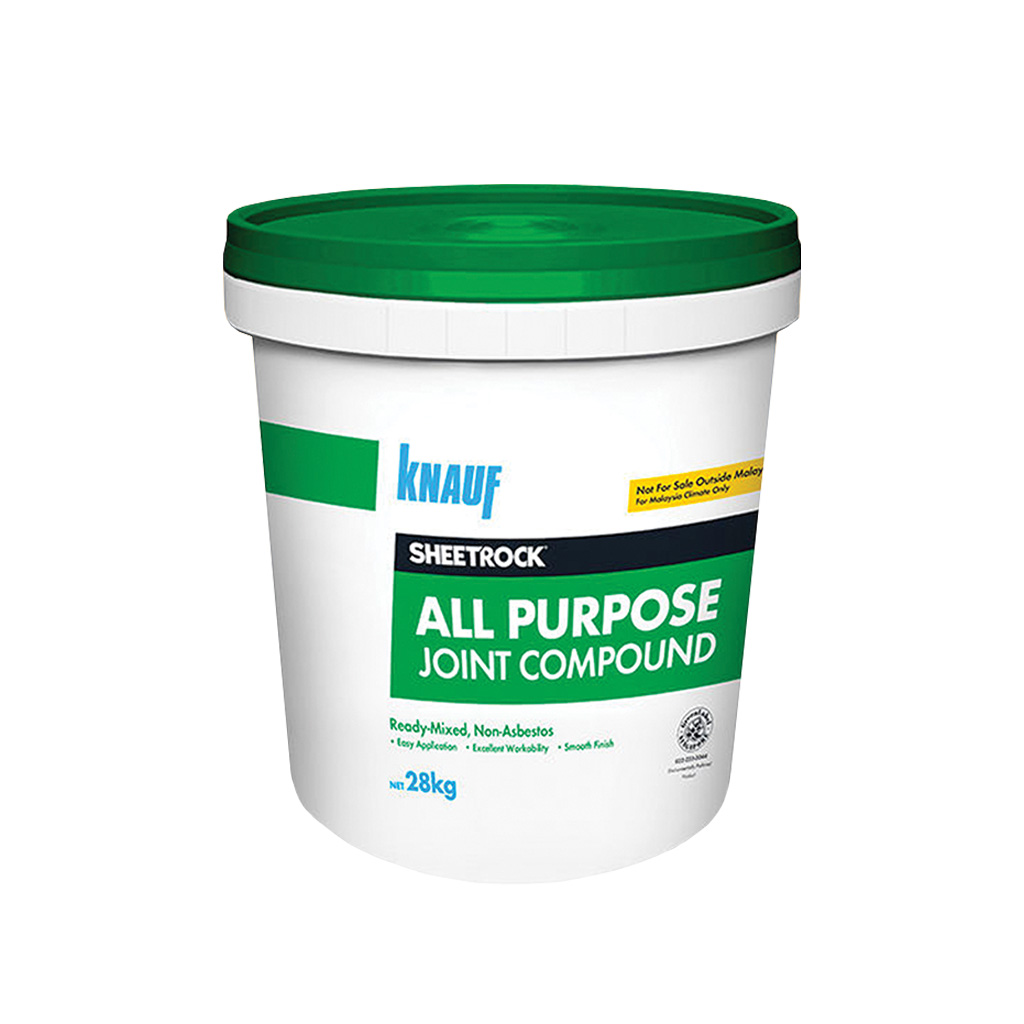 Knauf Sheetrock Putty, All Purpose Joint Compound 28kg