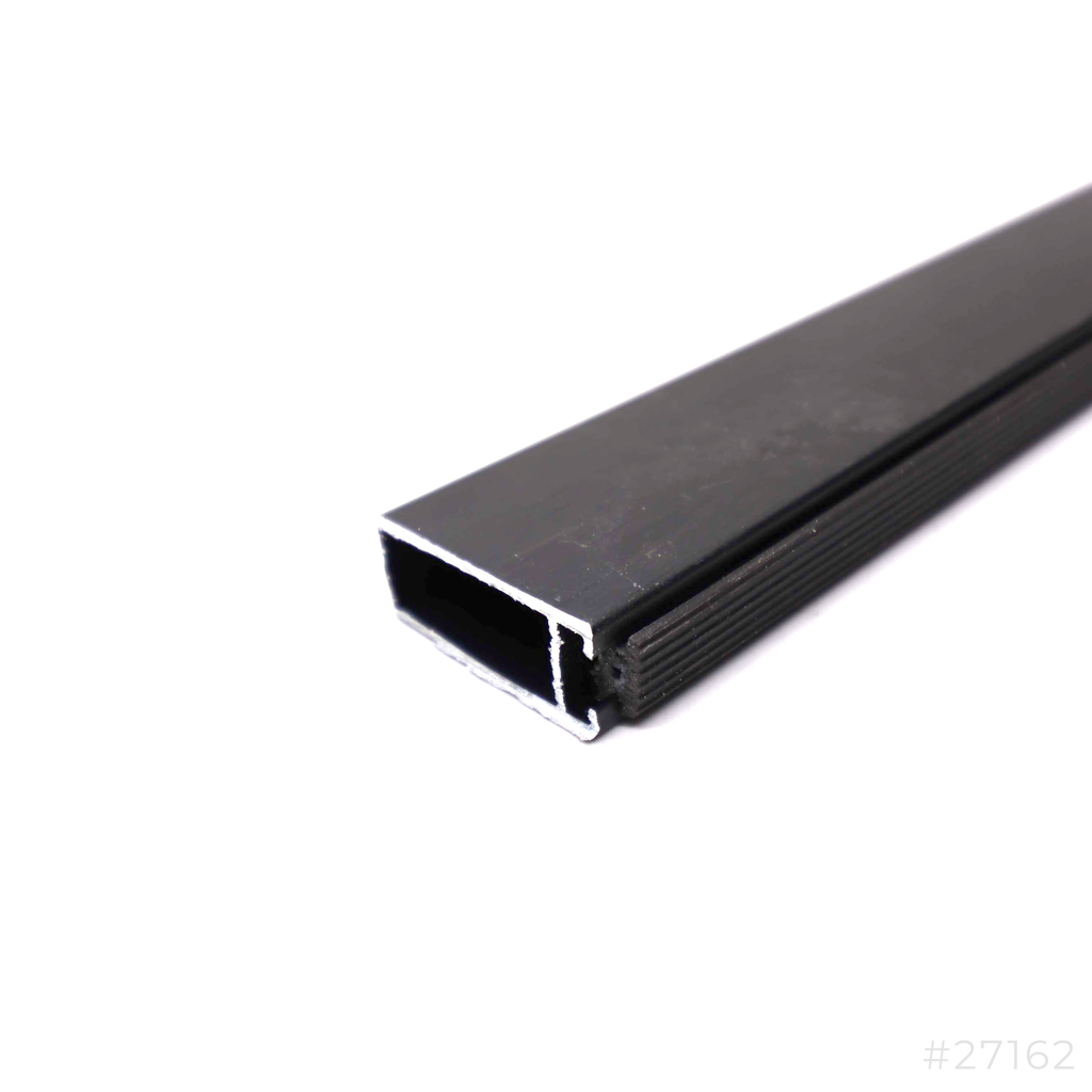 Aluminum Pipe 16mm x 6m Black