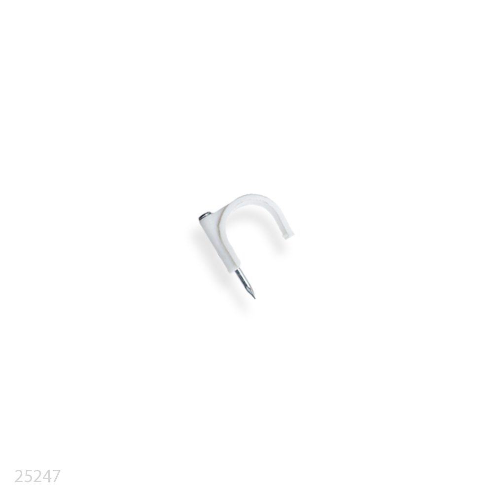 PVC Cable Clip 18mm