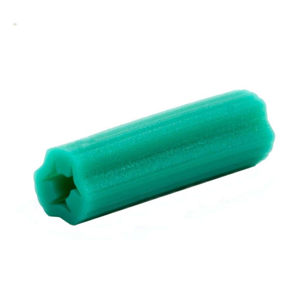 Raw Plug Green #7x1"