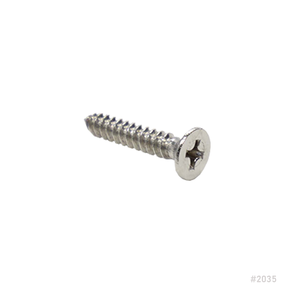 Self Tapping Screw SS CSK #8 x 1"