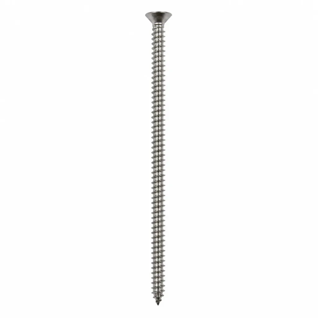 [2041] Self Tapping Screw SS CSK #10 x 4"