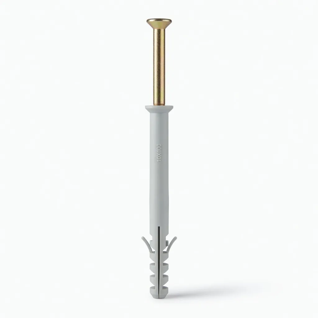 Nylon Plug with Screw #10 x 100mm 