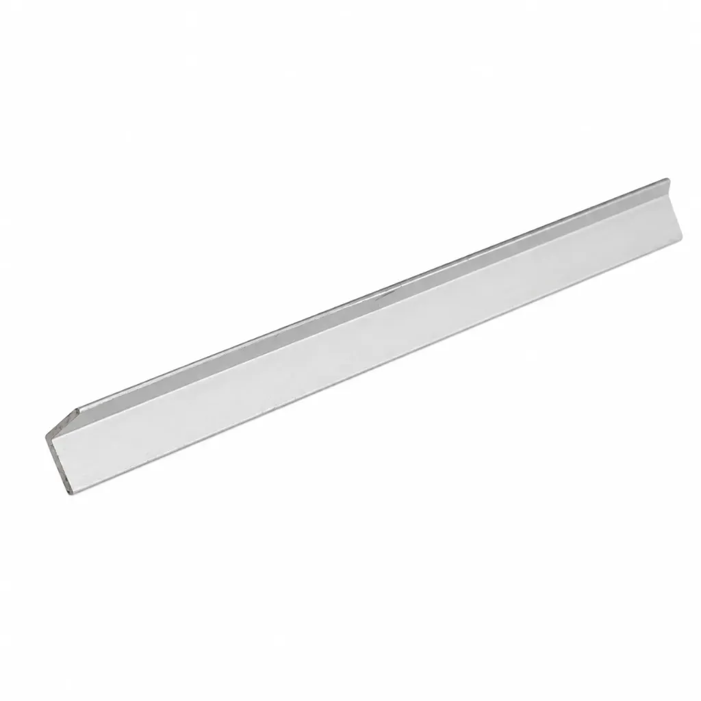 Aluminum L-Channel 10x10x1mm x 6m White