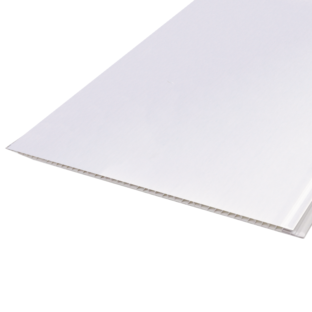 PVC Ceiling 30cm*8mm*5.8m C55 Glossy White