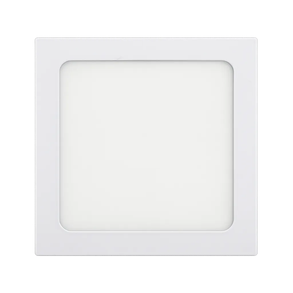 Led Panel Light Square 7.5" Flush Mount 15W Warm White